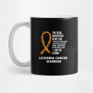 The Devil- Leukemia Awareness Support Ribbon Mug